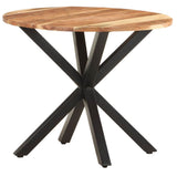 Vidaxl bijzettafel 68x68x56 cm massief acaciahout