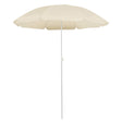 Vidaxl Parasol ze stalowym biegunem 180 cm -kolanowym