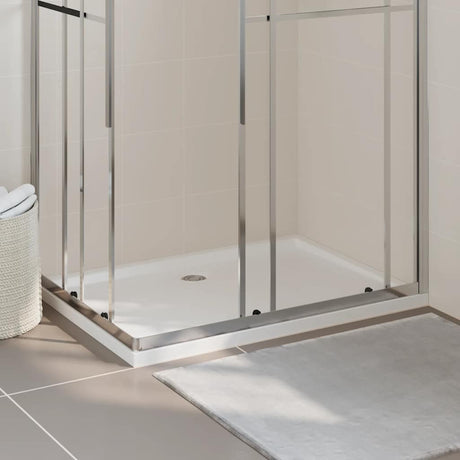 Vidaxl prysznicowa taca prysznicowa prostokątny 80x110 cm Abs White