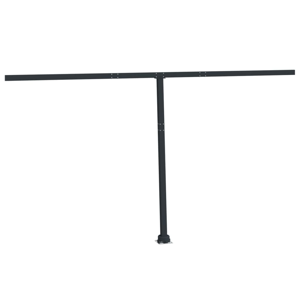 VIDAXL LAIFEL SET 450x245 cm żelazo antracyt