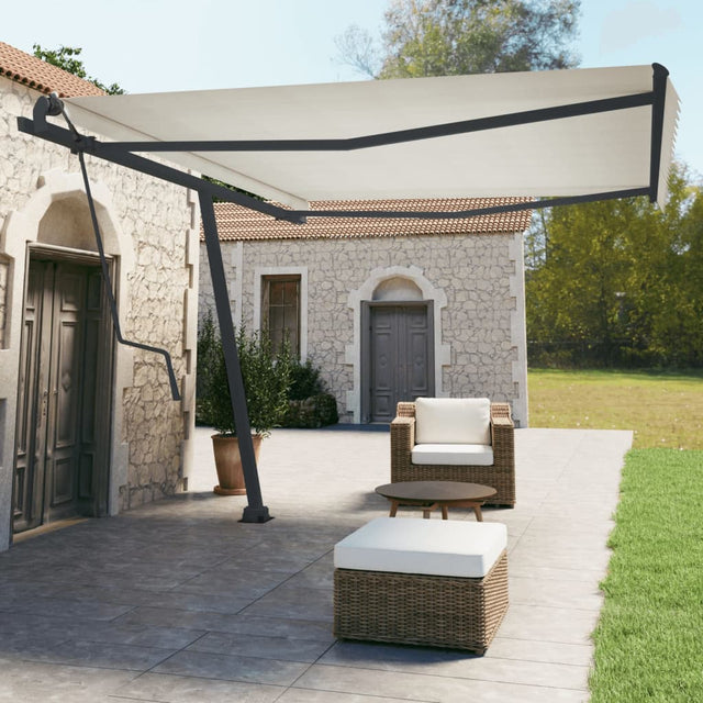 VIDAXL LAIFEL SET 450x245 cm żelazo antracyt