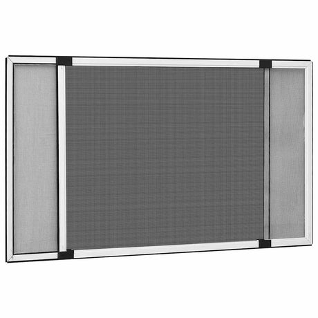 Rozsuwana moskitiera okienna Vidaxx (75-143)x50 cm biała