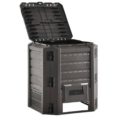 Vidaxl Compost Bin 380 L Black
