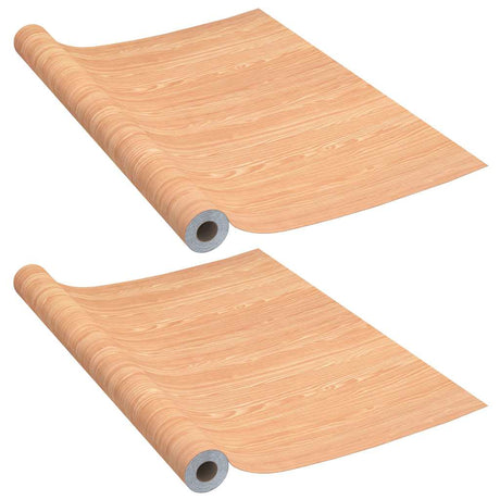 Vidaxl Door Fiies Self -adheive 2 ST 210X90 CM PVC ESDOORN Kolor