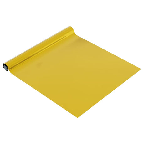 Folia meblowa VidaXL samoprzylepna 500x90 cm PVC wysoki połysk w kolorze złotym