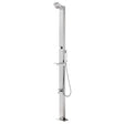 Vidaxl Outdoor Shower 220 cm stal nierdzewna
