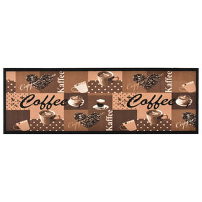 Vidaxl Kitchna Mata Kawa do mycia 45x150 cm brąz