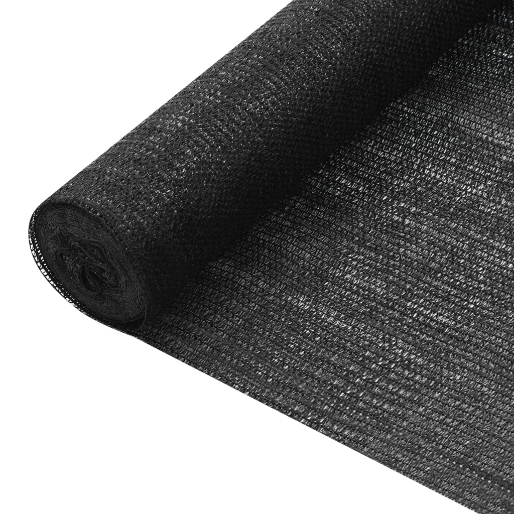 Vidaxl privacynet 75 g m² 1,5x50 m HDPE Black
