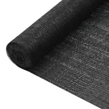 Vidaxl privacynet 75 g m² 1,5x50 m HDPE Black