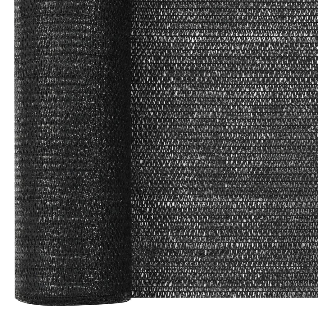 Vidaxl privacynet 75 g m² 1,5x50 m HDPE Black