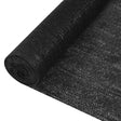 Siatka ochronna VidaXL 195 g m² 1,8x10 m HDPE czarna