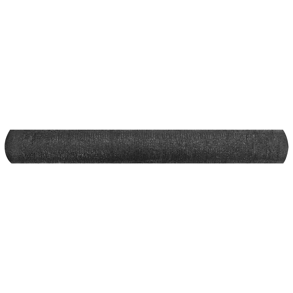 Siatka ochronna VidaXL 195 g m² 2x25 m HDPE czarna