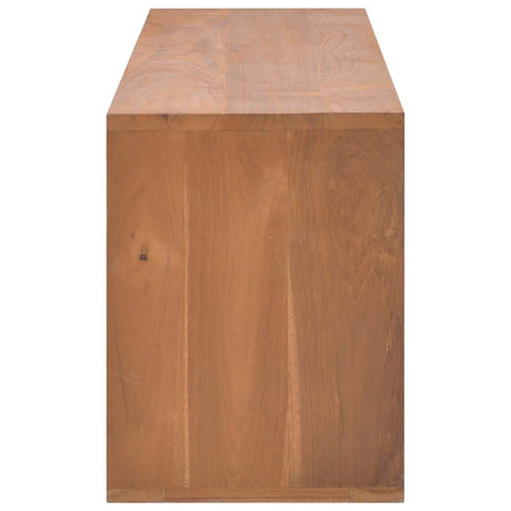 Vidaxl tv-meubel 110x30x40 cm massief teakhout