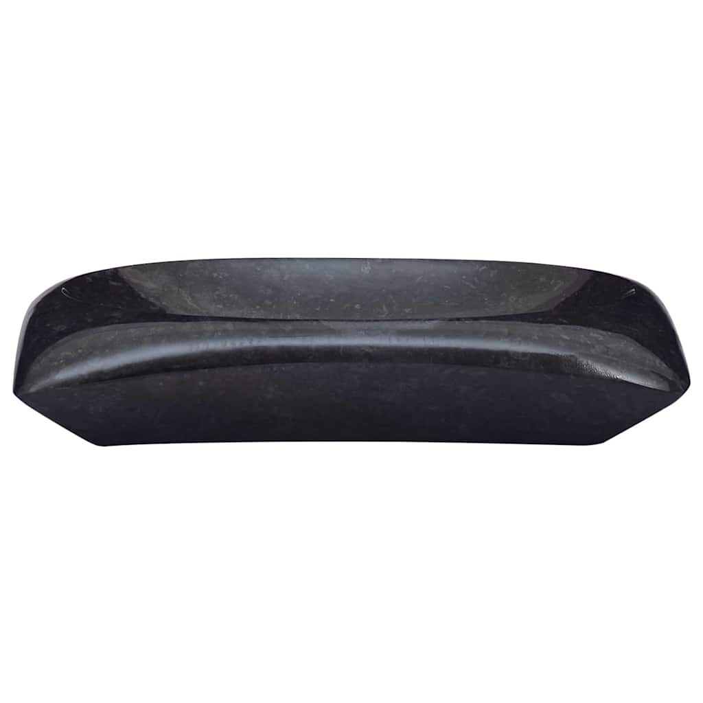 Vidaxl gootsteen 50x35x10 cm marmer zwart