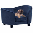 Vidaxl Dog Bank 69x49x40 cm pluszowy niebieski