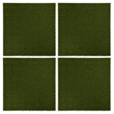 VIDAXL Artificial Grass Tiles 4 St 50x50x2,5 cm guma