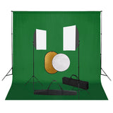 Zestaw do studia fotograficznego Vidaxxl ze światłami softbox, tłem i reflektorem
