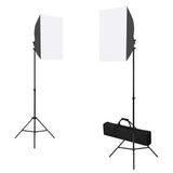 Zestaw do studia fotograficznego Vidaxxl ze światłami softbox, tłem i reflektorem