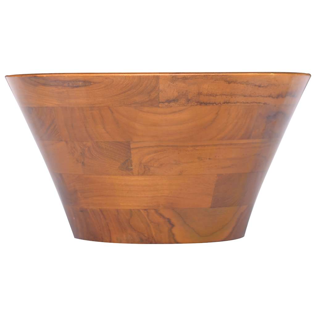 Umywalka Vidaxx ø40x20 cm z litego drewna tekowego