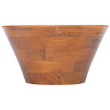 Umywalka Vidaxx ø40x20 cm z litego drewna tekowego