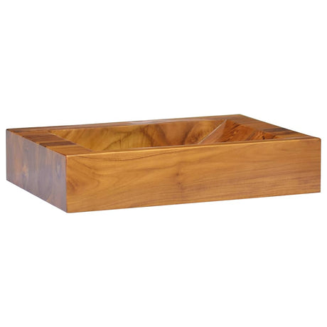 Umywalka Vidaxx 50x35x10 cm z litego drewna tekowego