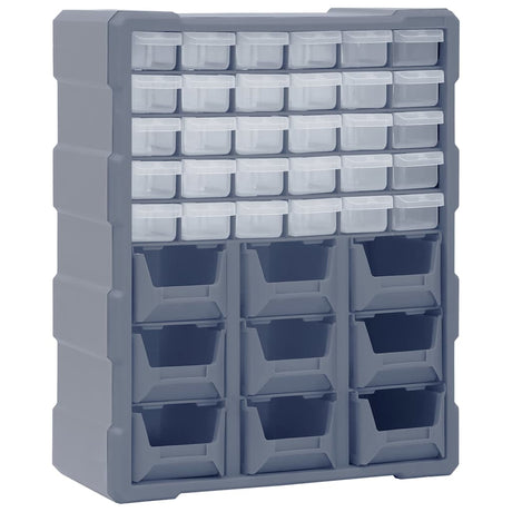 Vidaxl Organizer z 39 szufladami 38x16x47 cm