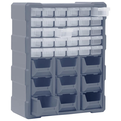 Vidaxl Organizer z 39 szufladami 38x16x47 cm