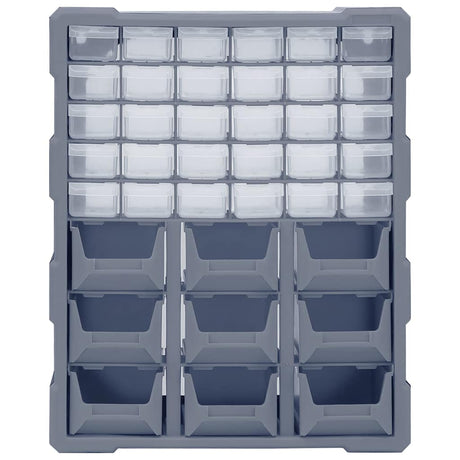 Vidaxl Organizer z 39 szufladami 38x16x47 cm
