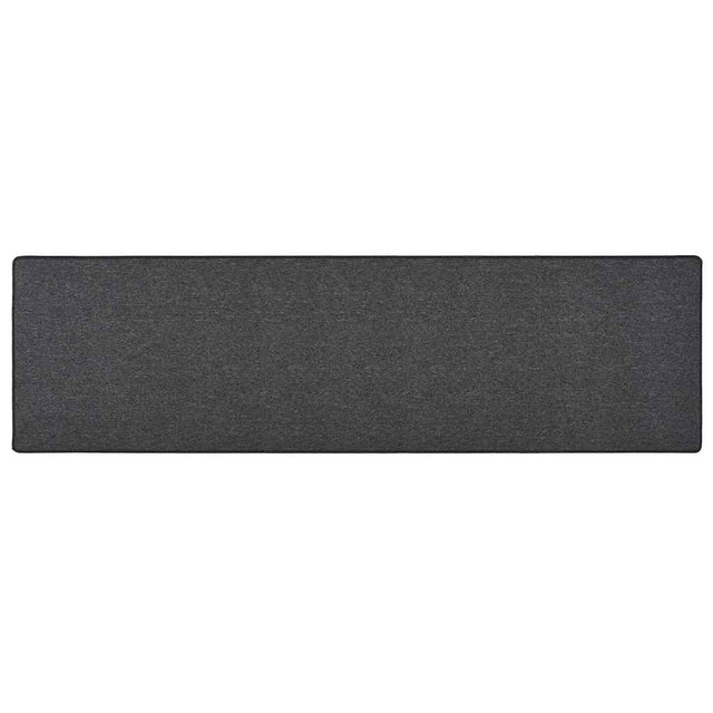 Vidaxl dywan biegacz 80x300 cm antracyt -kolorowy