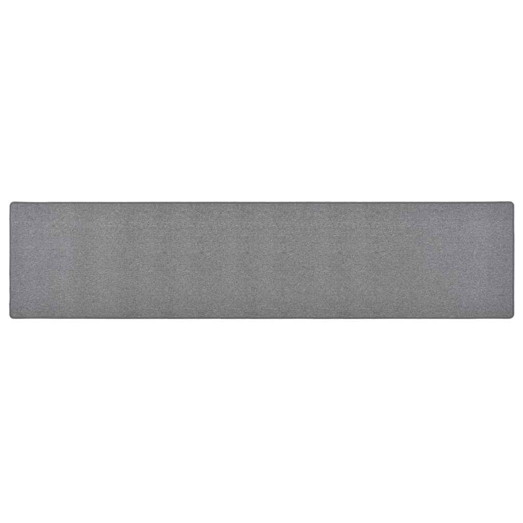 Vidaxl dywan biegacz 50x250 cm ciemnoszary
