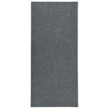 Vidaxl Droogloopmat 100x250 cm szary