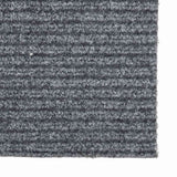 Vidaxl Droogloopmat 100x250 cm szary
