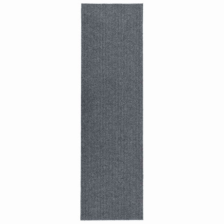 Vidaxl Droogloopmat 100x400 cm szary