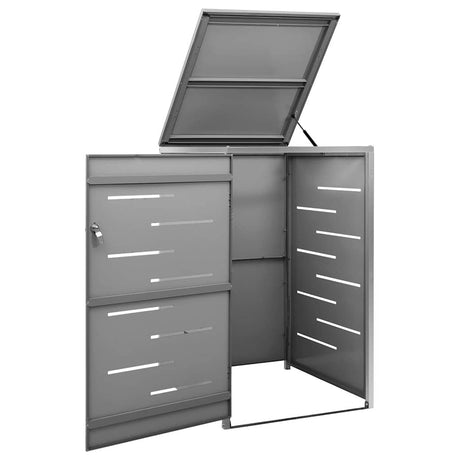 Przechowywanie pojemnika vidaxl tylko 69x77,5x112.5 cm stali nierdzewnej