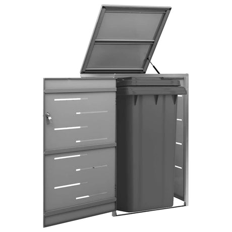 Przechowywanie pojemnika vidaxl tylko 69x77,5x112.5 cm stali nierdzewnej