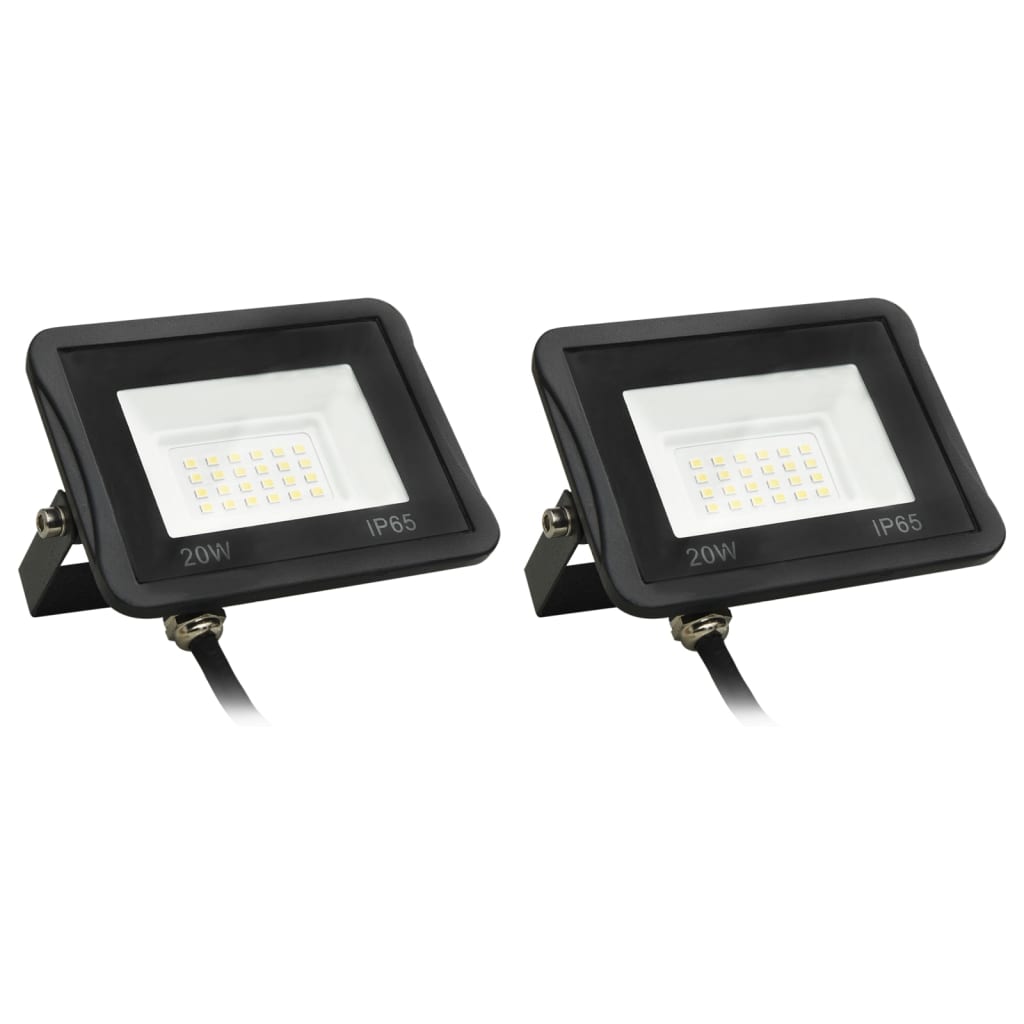 Vidaxl reflights 2 ST LED 20 w zimny biały