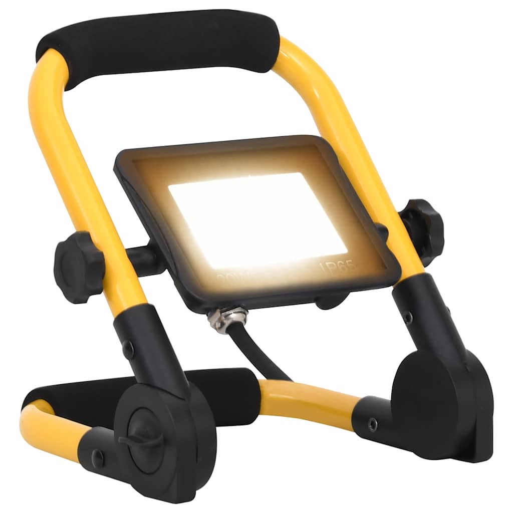 Reflektor VidaXL z uchwytem LED 20 W, ciepła biel