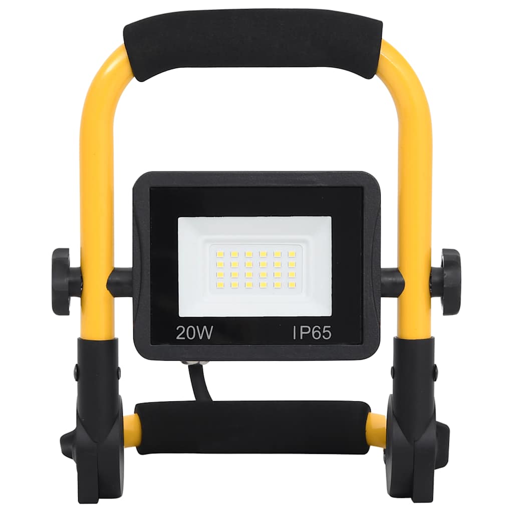Reflektor VidaXL z uchwytem LED 20 W, ciepła biel