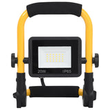 Reflektor VidaXL z uchwytem LED 20 W, ciepła biel