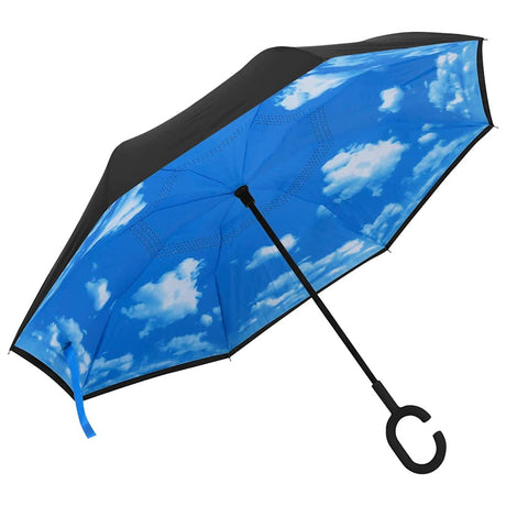 Vidaxl parasol c uchwyt 108 cm czarny