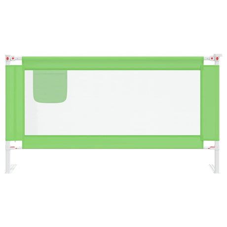 Mapa łóżka Vidaxl Toddler 160x25 cm tkanina zielona