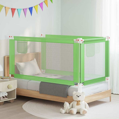 Mapa łóżka Vidaxl Toddler 160x25 cm tkanina zielona