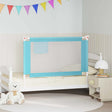Vidaxl Bedhek Toddler 120x25 cm Tkanina niebieska
