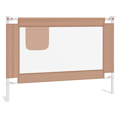 Vidaxl bedhek maluch 90x25 cm tkanina taupe