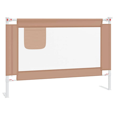 Mapa łóżka vidaxl maluch 100x25 cm tkanina taupe