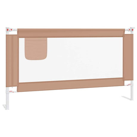 Mapa łóżka vidaxl maluch 150x25 cm tkanina taupe
