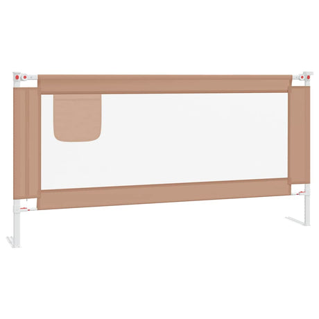 Mapa łóżka vidaxl maluch 180x25 cm tkanina taupe