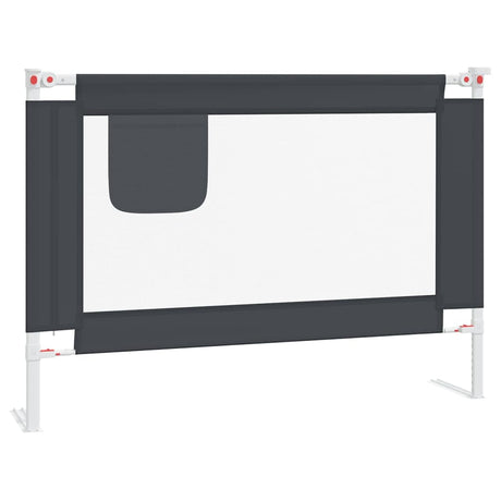 Vidaxl bedhek maluch 90x25 cm tkanina ciemnoszare