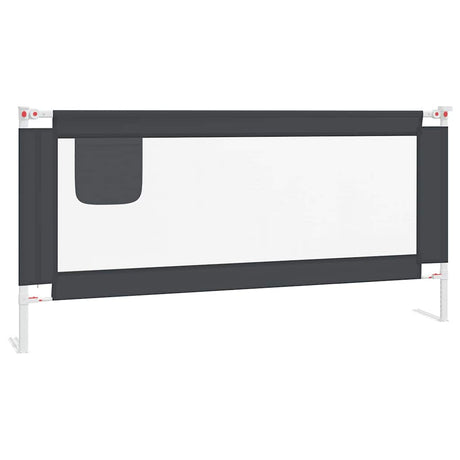 Vidaxl bedhek maluch 190x25 cm tkanina ciemnoszare