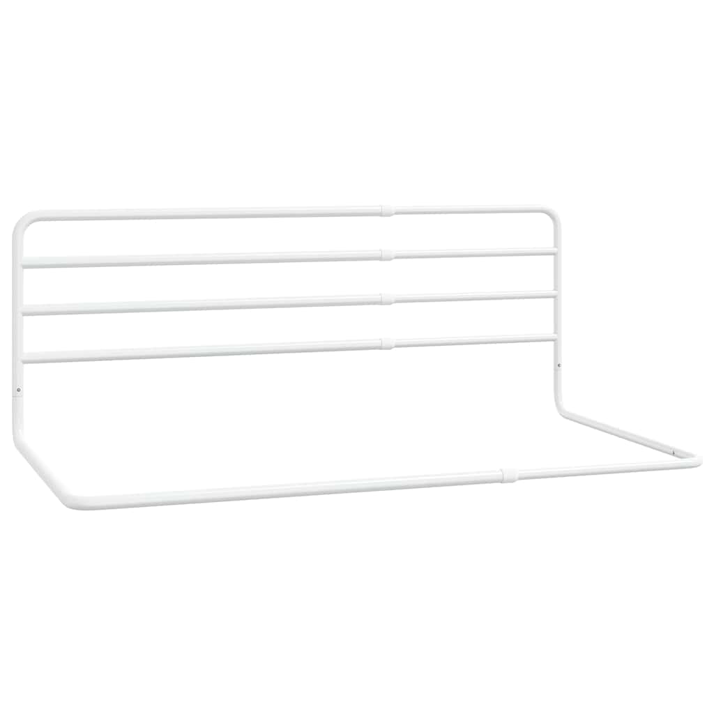 Vidaxl Bedhek Toddler (76-137) x55 cm żelaza biała